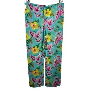 Victoria Secret Y2K Vtg Sheer floral flowy pants size S